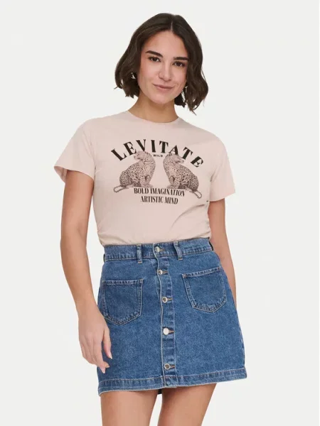 ONLY Tricou Lucy roz