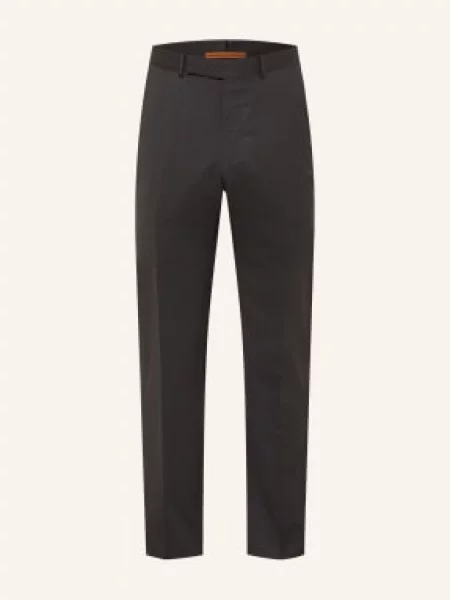 Zegna Kalhoty Slim Fit tmavě šedá