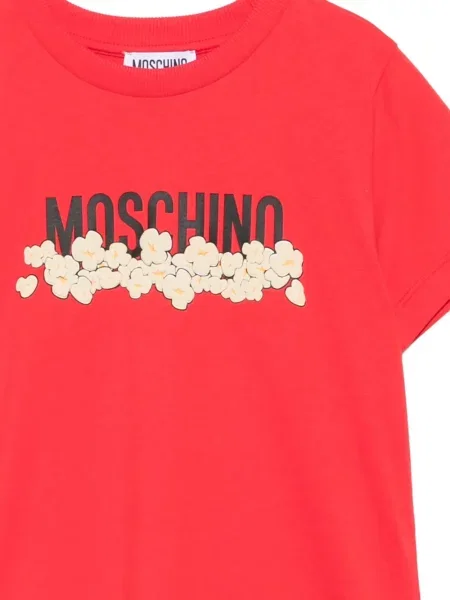 Koszulka dziecięca Moschino czerwona