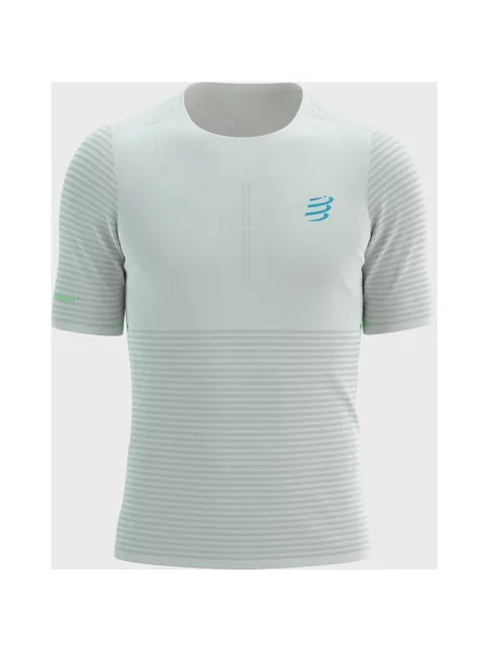 Koszulka z krótkim rękawem Compressport Pro Racing XL biały