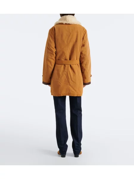 Ovčje kože ovčji plašč Polo Ralph Lauren rjava