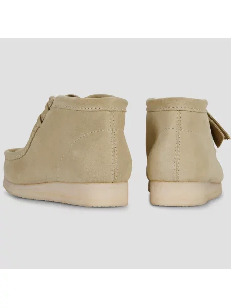 Členkové topánky Clarks Originals béžová