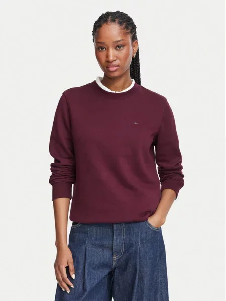 Tommy Jeans Hanorac Vișiniu