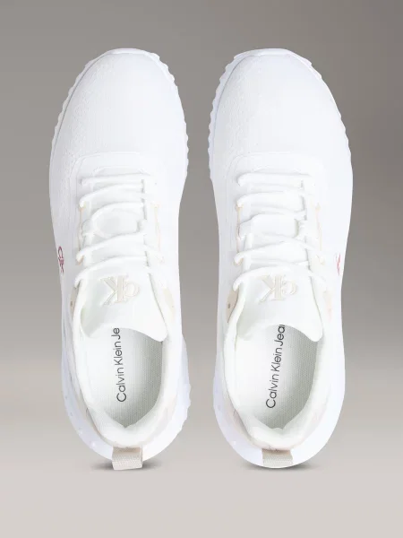 Calvin Klein férfi cipő Hike Runner Mix Mesh Bright White/Moonstruck/Tandoori Fényes Fehér/Moonstruck/Tandoori. Méret: 40 EU fehér