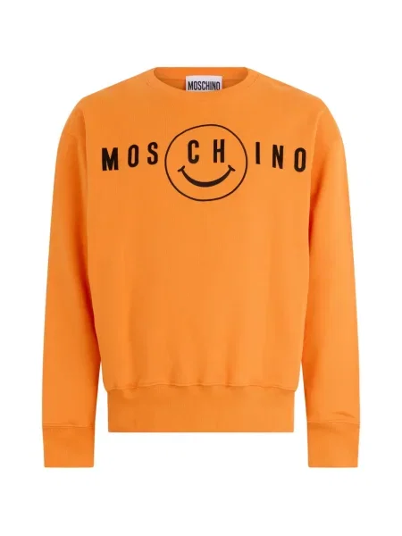 Hanorac Moschino cu imagine portocaliu