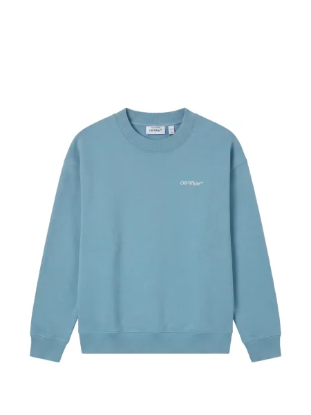Hanorac Off-white cu imagine alb