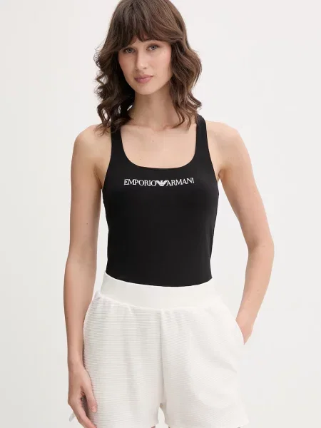 Emporio Armani Underwear lounge τοπ γυναικείο μαύρο