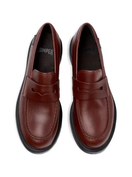 Pantofi loafer Camper din piele maro