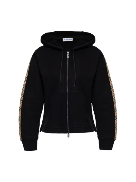 Bluza z kapturem Burberry czarna