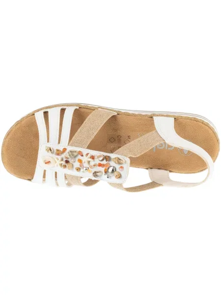 Pantofi Rieker alb