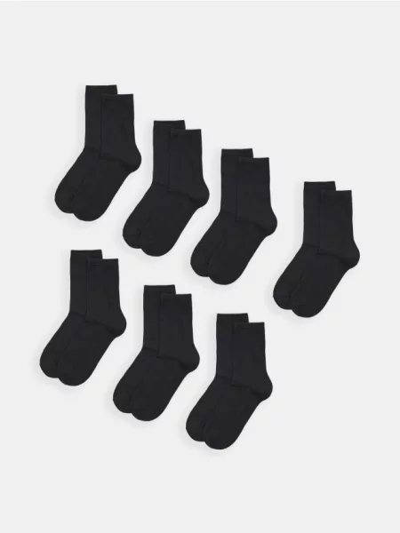 Sinsay Skarpetki 7 pack czarny