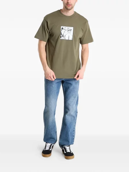 Tricou Vans cu imagine verde