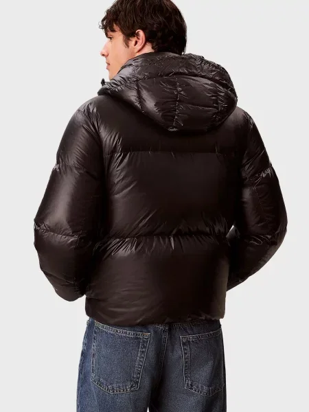 Джинсова куртка Calvin Klein Jeans чорна