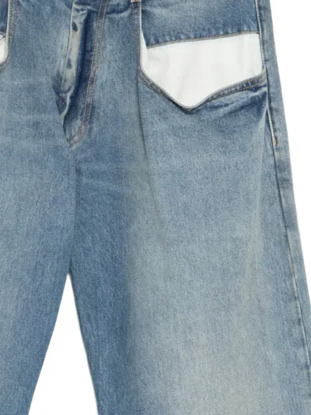 Blugi drepți Maison Margiela albastru