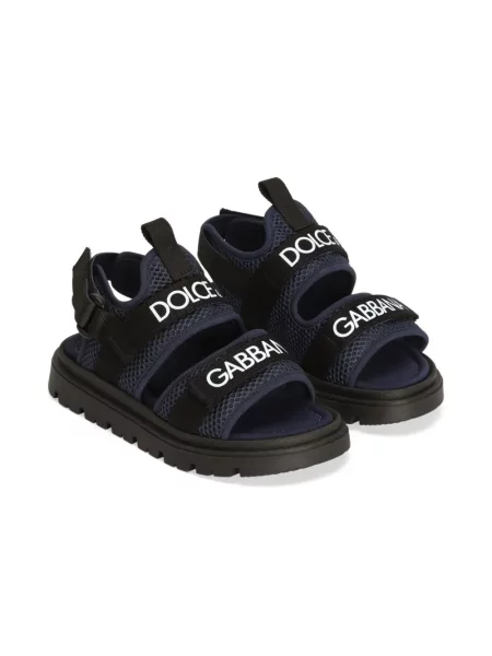 Sandały dziecięce Dolce And Gabbana niebieskie
