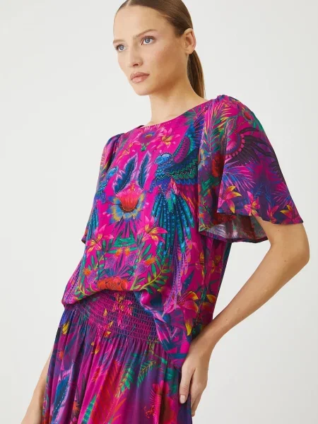 Блуза Medicine дамска с десен розово