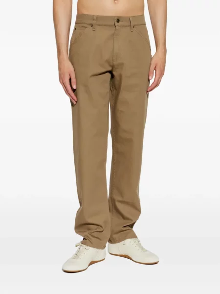 Blugi Burberry cu autograf maro