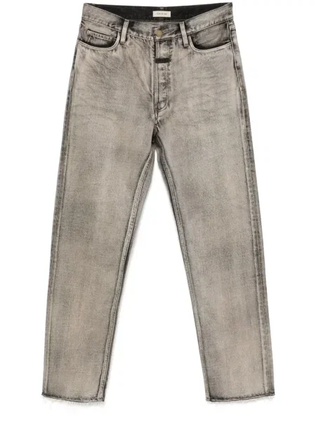 Blugi drepți Fear Of God gri