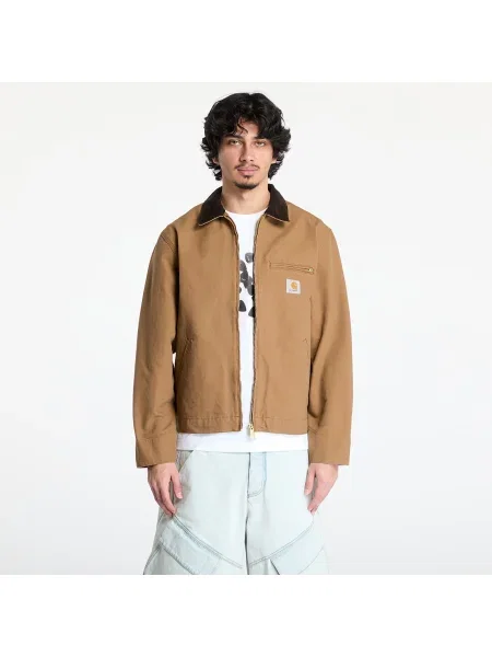 Bunda Carhartt WIP Detroit Jacket UNISEX Hamilton Brown/ Tobacco Rinsed L hnědá