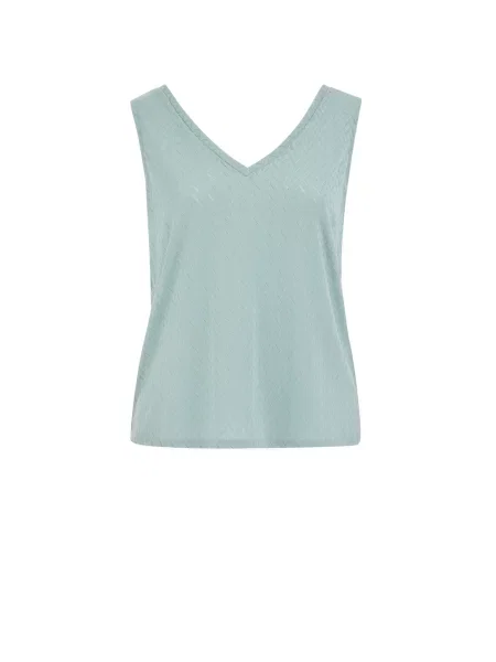 WE Fashion Top mentă verde