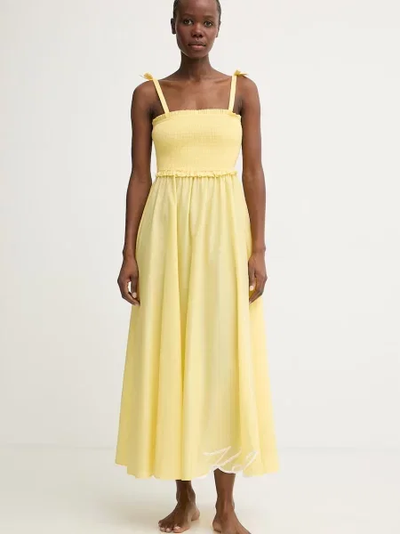 Karl Lagerfeld sukienka letnia żółta