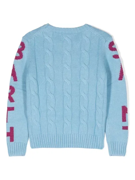 Sweter dziecięcy Mc2 Saint Barth niebieski