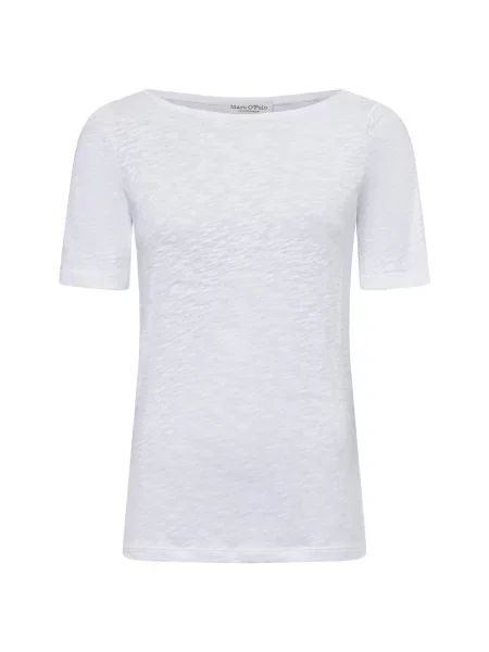 Marc O'Polo T-shirt Kobiety jednolity S biały