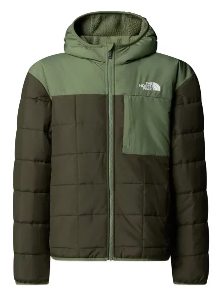 Kurtka dziecięca The North Face zielona