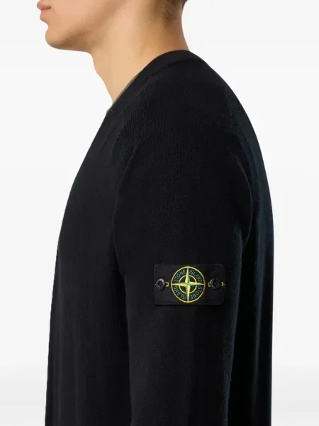Cardigan Stone Island cu strasuri negru