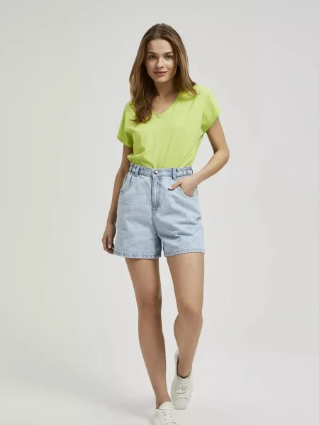 Szorty jeansowe Moodo białe