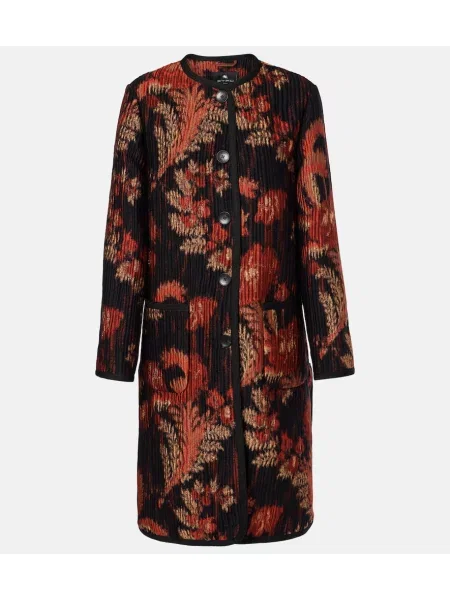 Płaszcz Etro w kwiatki