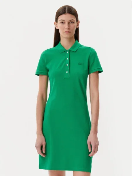 Lacoste Ежедневна рокля зелен