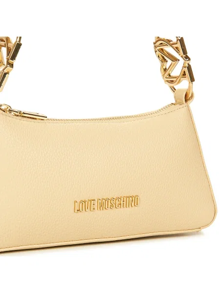 Love Moschino Geantă de umăr nisipiu bej