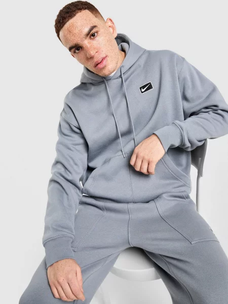 Nike Bluza Z Kapturem M Nsw Sf Po szara