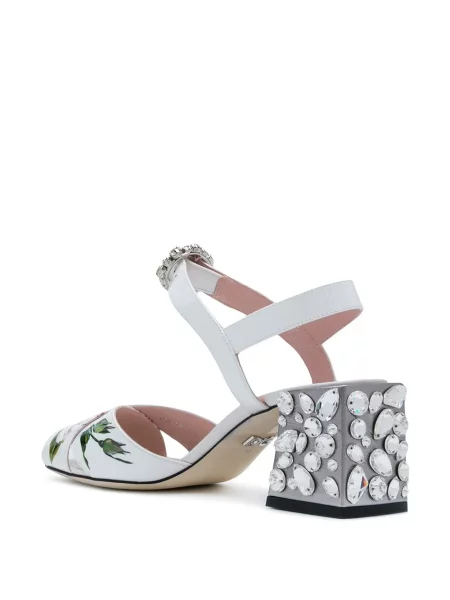 Sandale Dolce & Gabbana alb