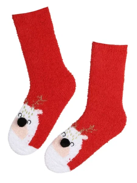Sokisahtel Čarape BURMA warm Christmas socks' crvena