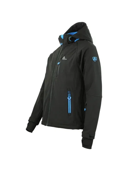 Geacă Peak Mountain softshell negru
