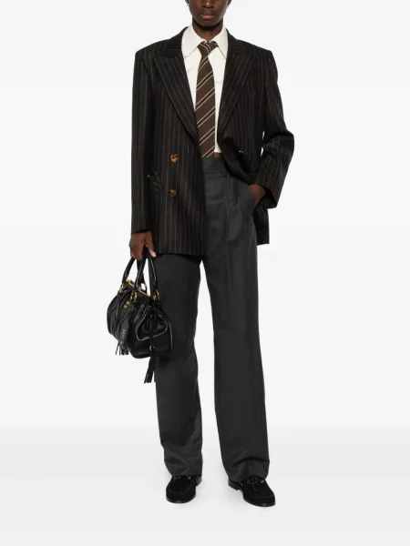 Pantaloni Blazé Milano de lână gri