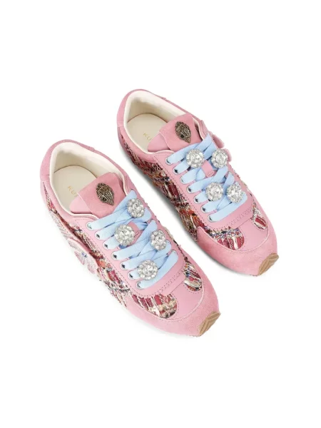 Sneakersy Kurt Geiger skórzane różowe