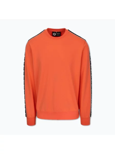 Bluza Pitbull Tape Nugget Crewneck Sweatshirt bright salmon pomarańczowa