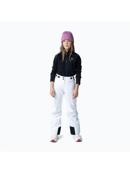 Spodnie narciarskie dziecięce Rossignol Girls Ski białe