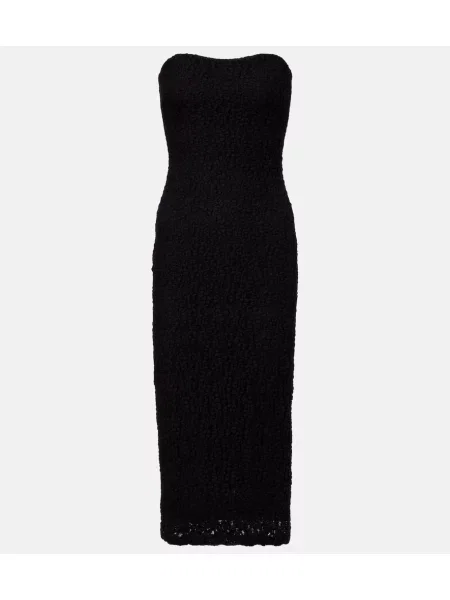 Rochie midi Max Mara eleganta până la genunchi negru