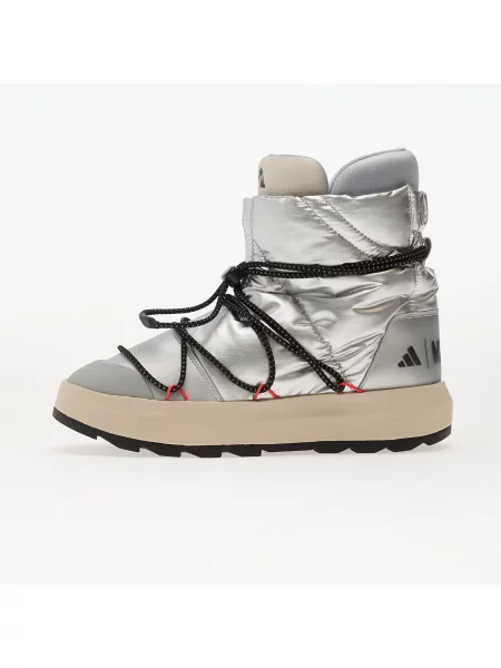 Sneakers adidas x Moonboot Ace Metallic Silver/ Core Black/ Lucid Red EUR 45 negru