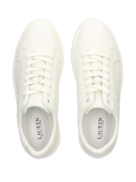 Sneakerși Lauren Ralph Lauren alb