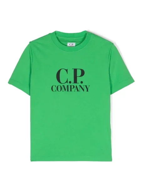 Koszulka dziecięca C.p. Company zielona