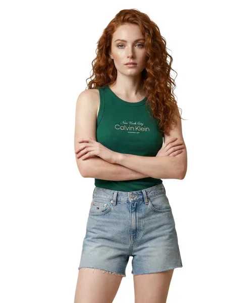 Top Calvin Klein albastru