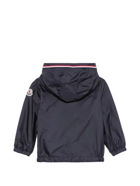 Kurtka dziecięca Moncler Enfant niebieska