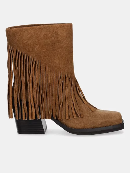 Замшевые ботинки Steve Madden коричневые