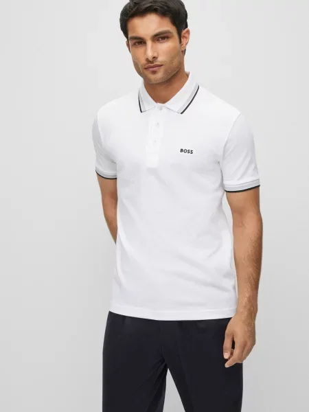 Polo majica Boss bela