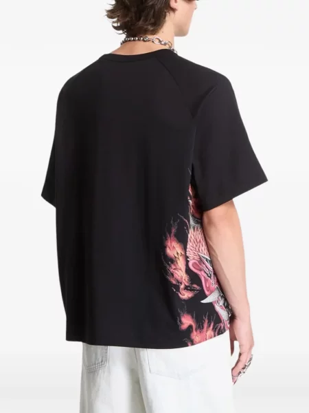 Tricou Y-3 cu imagine negru